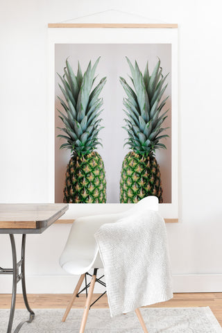 Chelsea Victoria How About Those Pineapples Art Print And Hanger