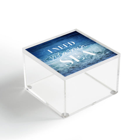 Chelsea Victoria I Need Vitamin Sea Acrylic Box
