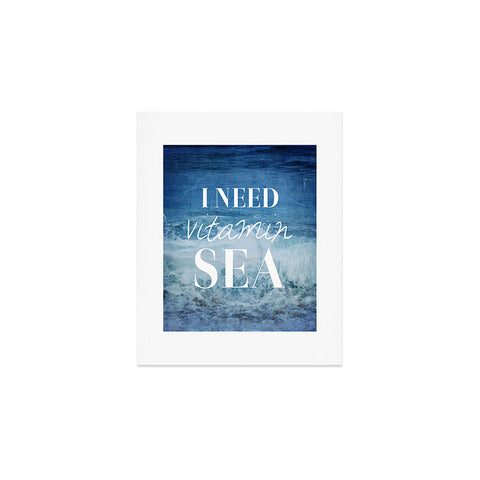Chelsea Victoria I Need Vitamin Sea Art Print