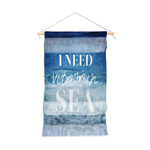 Chelsea Victoria I Need Vitamin Sea Wall Hanging Portrait