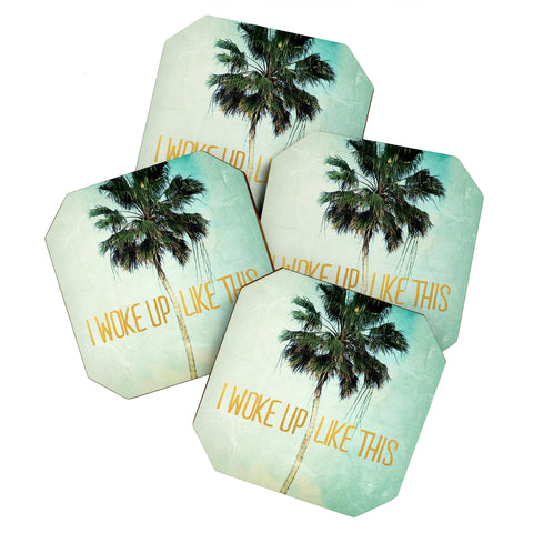Chelsea Victoria I Woke Up Like This No 3 Coaster Set