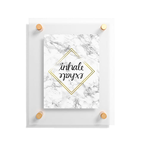 Chelsea Victoria inhale exhale Floating Acrylic Print