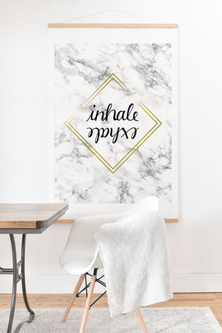 Chelsea Victoria inhale exhale Art Print And Hanger
