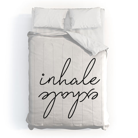 Chelsea Victoria inhale exhale Comforter