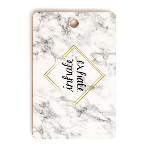 Chelsea Victoria inhale exhale Cutting Board Rectangle