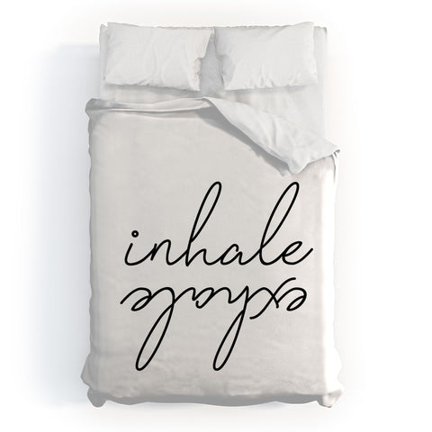 Chelsea Victoria inhale exhale Duvet Cover