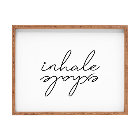 Chelsea Victoria inhale exhale Rectangular Tray