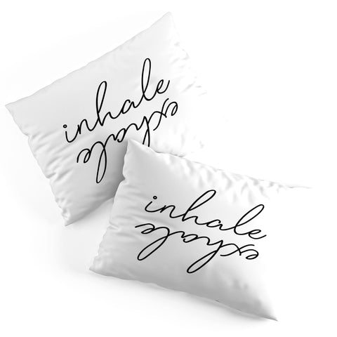 Chelsea Victoria inhale exhale Pillow Shams