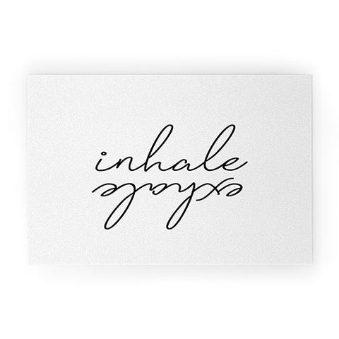 Chelsea Victoria inhale exhale Welcome Mat
