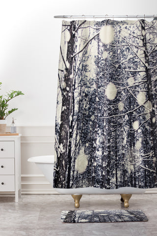 Chelsea Victoria Into The Woods Shower Curtain And Mat