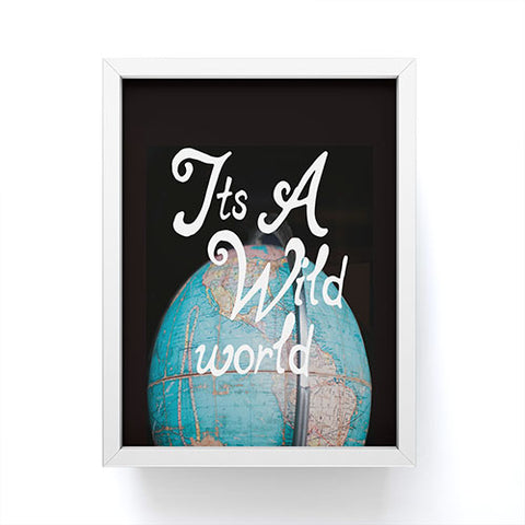 Chelsea Victoria Its a Wild World Framed Mini Art Print