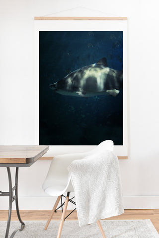 Chelsea Victoria Jaws Art Print And Hanger