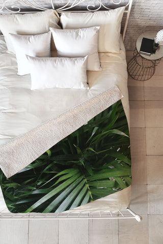 Chelsea Victoria Jungle Vibes Fleece Throw Blanket