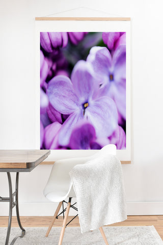 Chelsea Victoria Lilac Lilac Art Print And Hanger