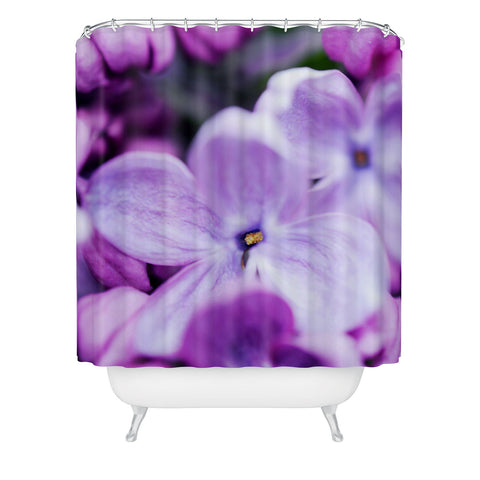 Chelsea Victoria Lilac Lilac Shower Curtain