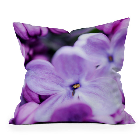 Chelsea Victoria Lilac Lilac Throw Pillow