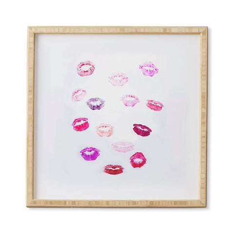 Chelsea Victoria Lip Service Framed Wall Art