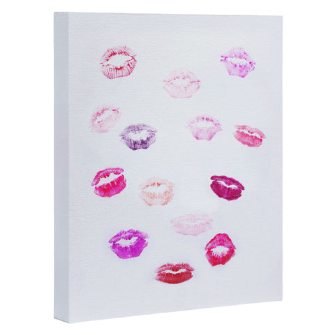 Chelsea Victoria Lip Service Art Canvas