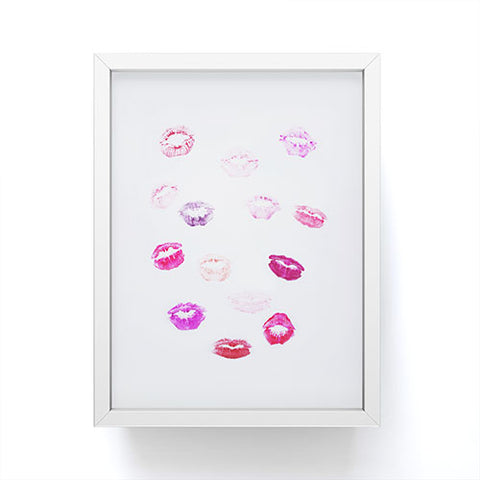 Chelsea Victoria Lip Service Framed Mini Art Print