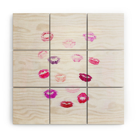 Chelsea Victoria Lip Service Wood Wall Mural