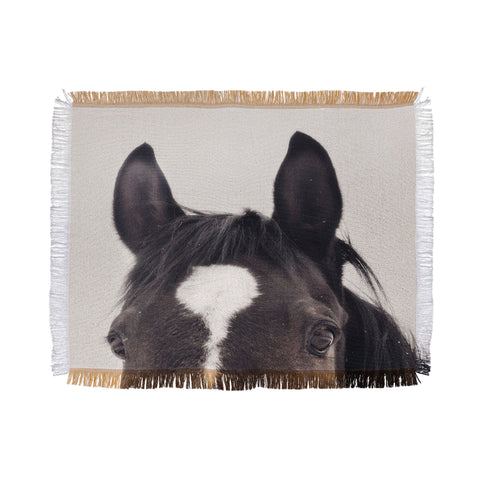 Chelsea Victoria Listen Up Throw Blanket