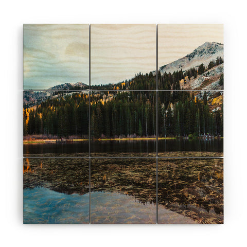 Chelsea Victoria Magic Mountain Wood Wall Mural