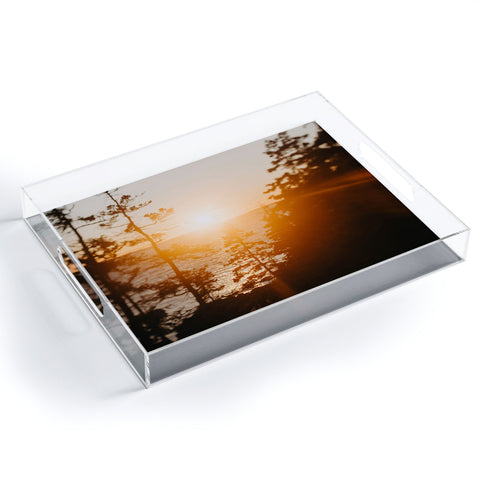 Chelsea Victoria Maine Sunsets Acrylic Tray