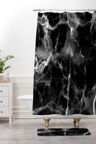 Chelsea Victoria Marble No 2 Shower Curtain And Mat