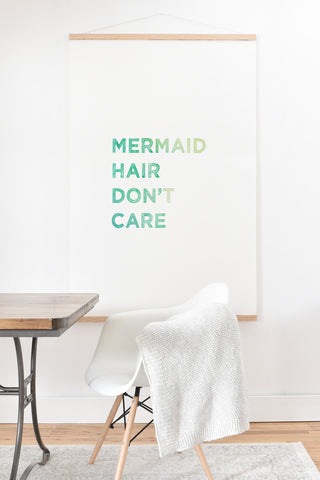 Chelsea Victoria Mermaid Hair Art Print And Hanger