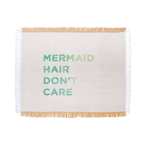 Chelsea Victoria Mermaid Hair Throw Blanket