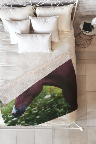 Chelsea Victoria Moon and Gemini Fleece Throw Blanket