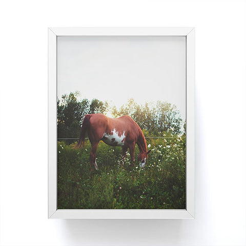 Chelsea Victoria Moon in The Meadow Framed Mini Art Print