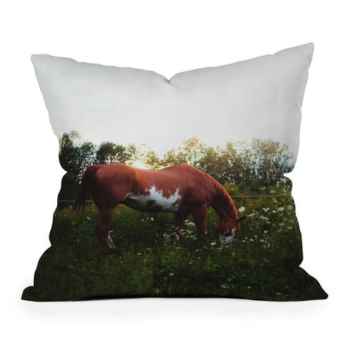 Chelsea Victoria Moon in The Meadow Throw Pillow