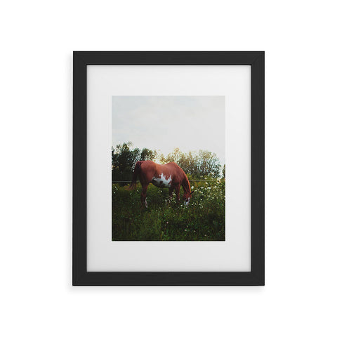 Chelsea Victoria Moon in The Meadow Framed Art Print