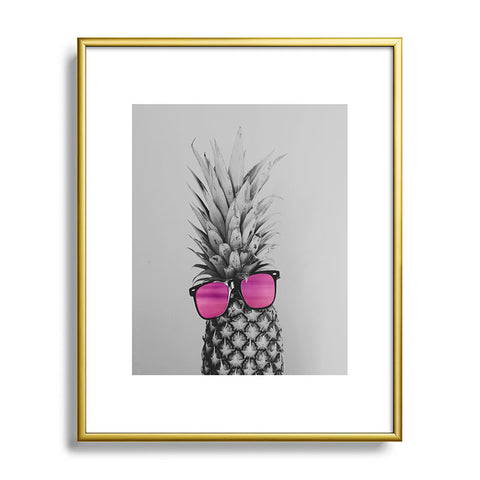 Chelsea Victoria Mrs Pineapple Metal Framed Art Print