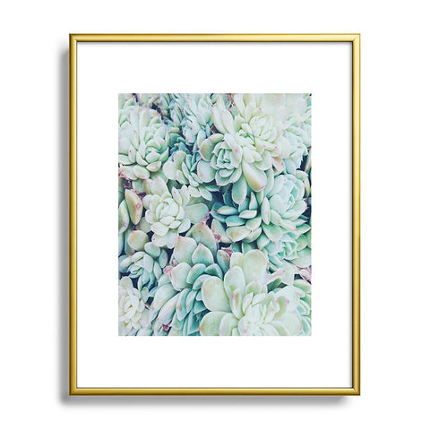 Chelsea Victoria My Desert Blue Metal Framed Art Print