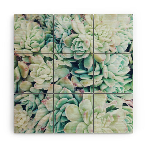 Chelsea Victoria My Desert Blue Wood Wall Mural