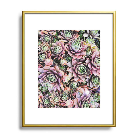 Chelsea Victoria My Desert Red Metal Framed Art Print