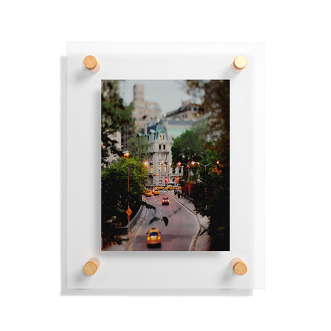 Chelsea Victoria New York At Night Floating Acrylic Print