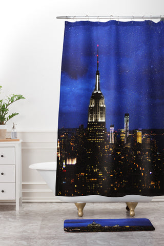 Chelsea Victoria New York I Love You Again Shower Curtain And Mat