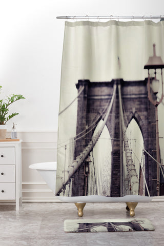 Chelsea Victoria No Sleep Till Brooklyn Shower Curtain And Mat