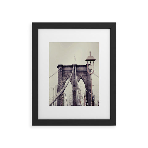 Chelsea Victoria No Sleep Till Brooklyn Framed Art Print