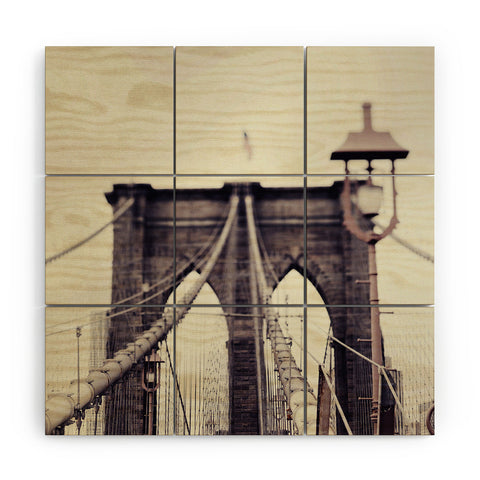 Chelsea Victoria No Sleep Till Brooklyn Wood Wall Mural