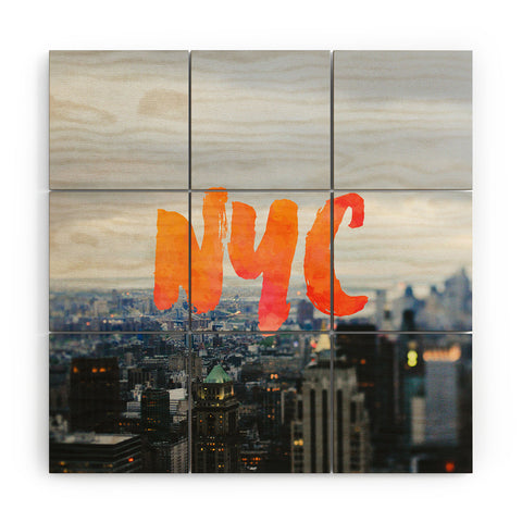 Chelsea Victoria Nyc Skyline Wood Wall Mural