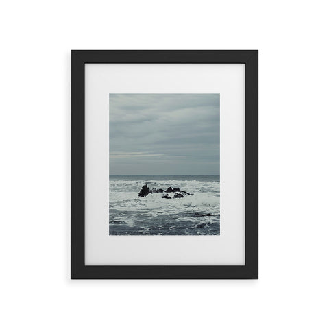Chelsea Victoria Ocean Rock Crash Framed Art Print