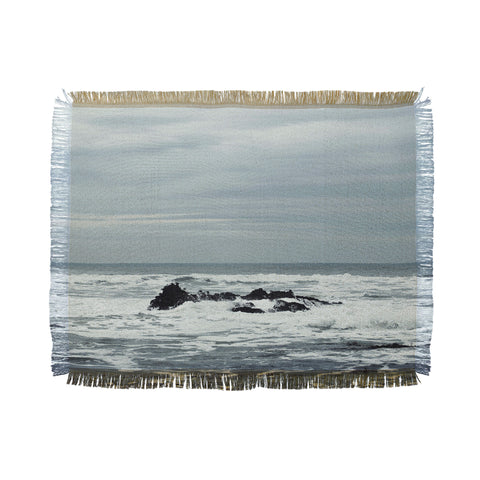 Chelsea Victoria Ocean Rock Crash Throw Blanket