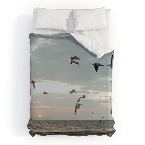 Chelsea Victoria Ode To Hitchcock Duvet Cover