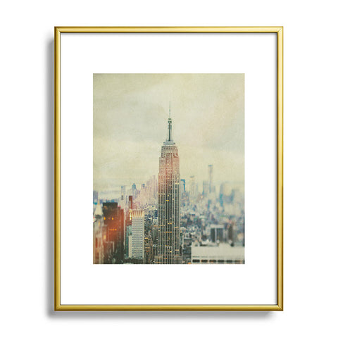 Chelsea Victoria Old New York Metal Framed Art Print