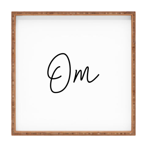 Chelsea Victoria Om Namaste Square Tray