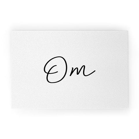 Chelsea Victoria Om Namaste Welcome Mat